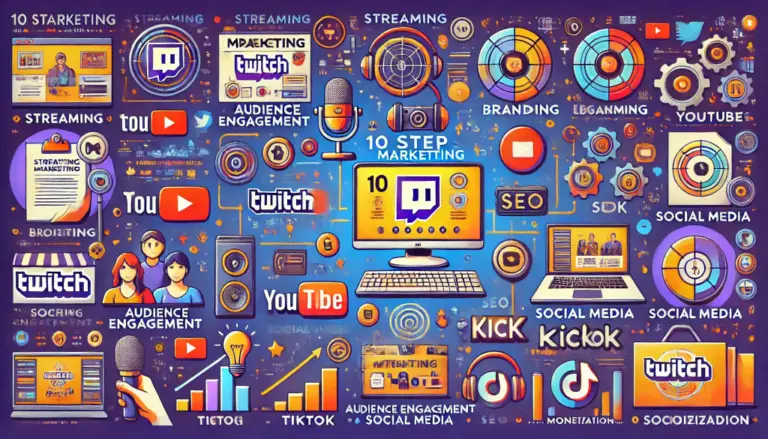 Vermarktung eines Streams.