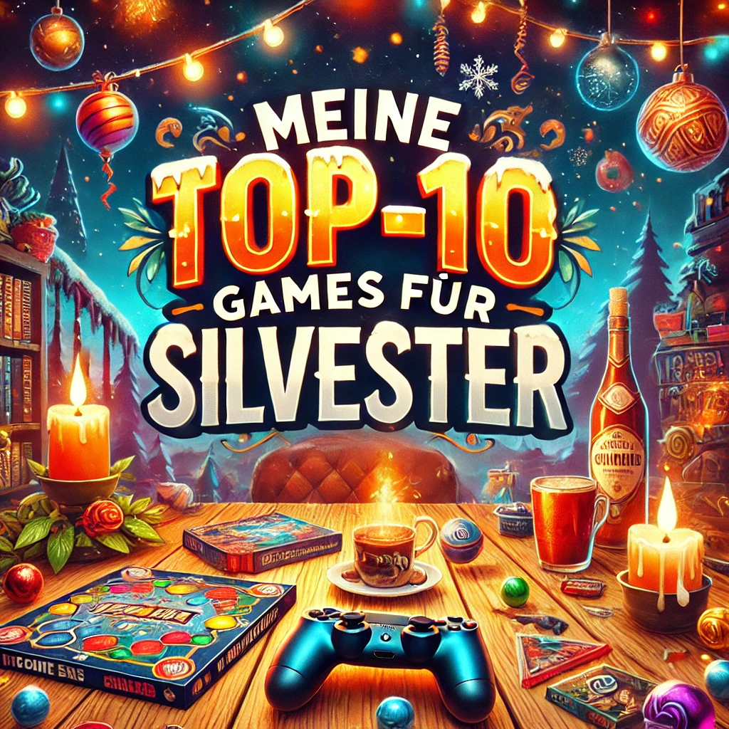 Spiele Jahreswechsel 2024, Silvester Spiele 2024, Party Games Jahresende, Koop Spiele PS5 Xbox Switch