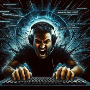 Toxisches Verhalten in Gaming, toxische Gaming-Community, Psychologie toxisches Verhalten, Online-Gaming Aggression, Verhalten in Videospielen