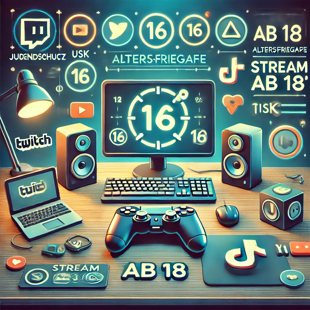 Streaming und Altersfreigabe: Erfahre, welche Jugendschutz-Gesetze für Twitch, YouTube und TikTok gelten 1 streaming-und-altersfreigabe-jugendschutz-twitch-youtube