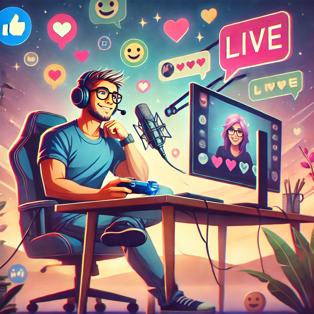 Streaming, Gaming, Soziale Interaktion, Live-Chat, Twitch, YouTube, Social Anxiety, Community, Internet, Zuschauer, Bessere Kommunikation durch Live-Streams, Selbstvertrauen st&auml;rken durch Gaming-Streaming, Vom passiven Zuschauer zum aktiven Streamer, Videospiel-Community gegen Einsamkeit, Angst vor Ablehnung durch Streaming reduzieren, Pers&ouml;nliches Wachstum durch Streaming, Tipps zur &Uuml;berwindung von Sozialphobie im Gaming, Authentische Selbstinszenierung als Streamer, Streaming als Therapieform gegen Sozialangst, Positives Feedback durch Online-Community