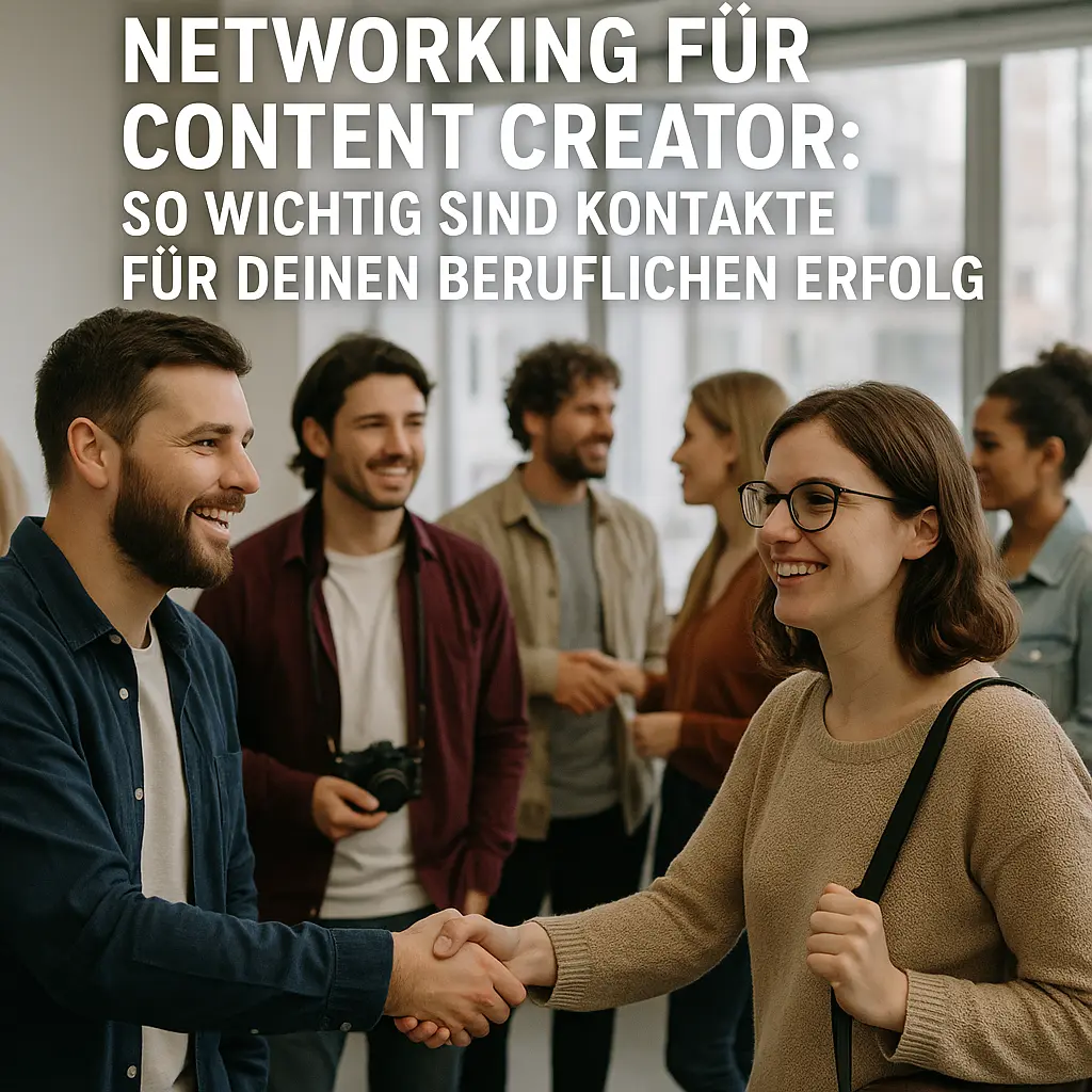 Networking für Content Creator: So wichtig sind Kontakte für deinen beruflichen Erfolg