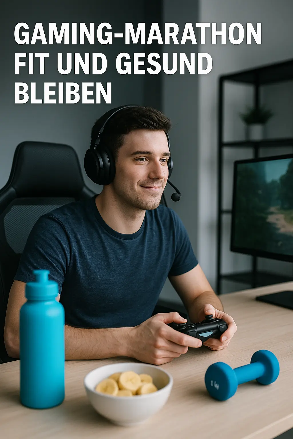 Gaming-Marathon fit und gesund bleiben