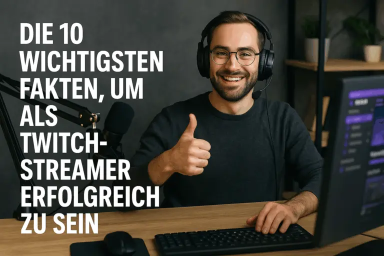 Erfolgreich auf Twitch werden: Die 10 wichtigsten Fakten aus Sicht eines Streamers! 12 Erfolgreich auf Twitch werden