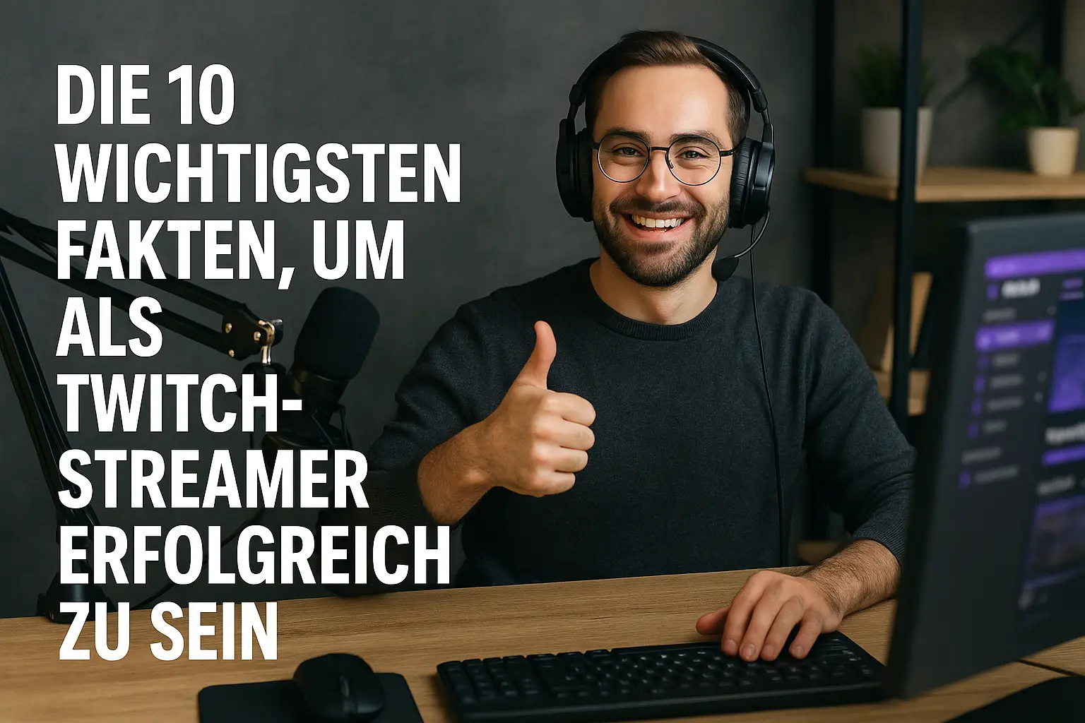 Erfolgreich auf Twitch werden