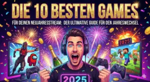 Games f&uuml;r deinen Neujahresstream, Silvester Stream Ideen, Twitch Community Spiele, Multiplayer Silvester, Stream Programm Neujahr