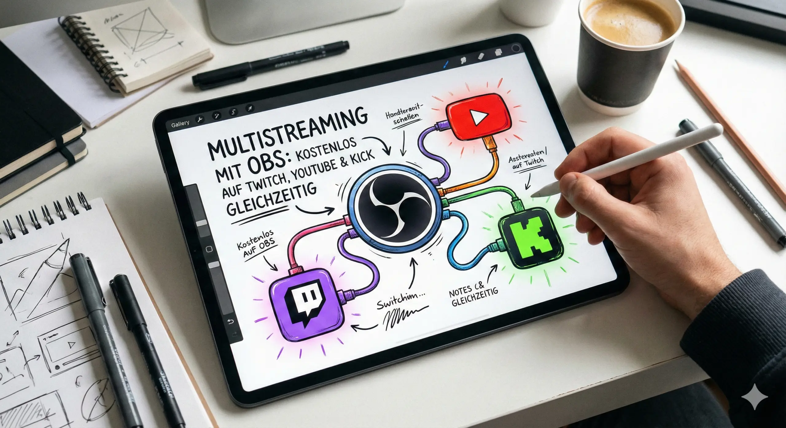OBS Multistreaming einrichten