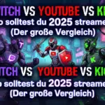 Twitch vs YouTube vs Kick