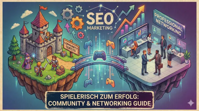 Visualisierung-Spielerischer-Community-Aufbau-und-Networking-im-SEO-Marketing