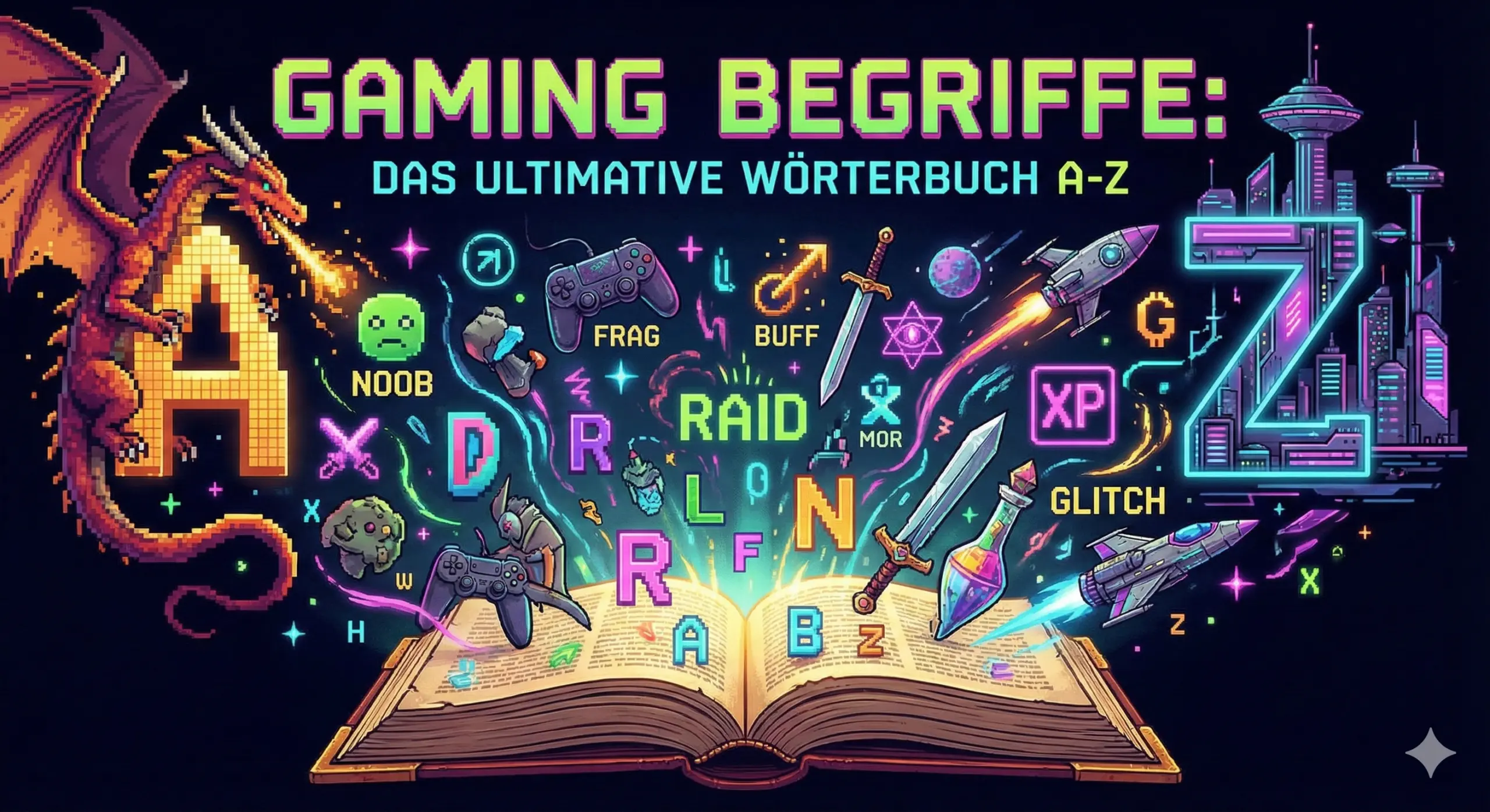 Gaming Begriffe erkl&auml;rt Das ultimative W&ouml;rterbuch von A-Z