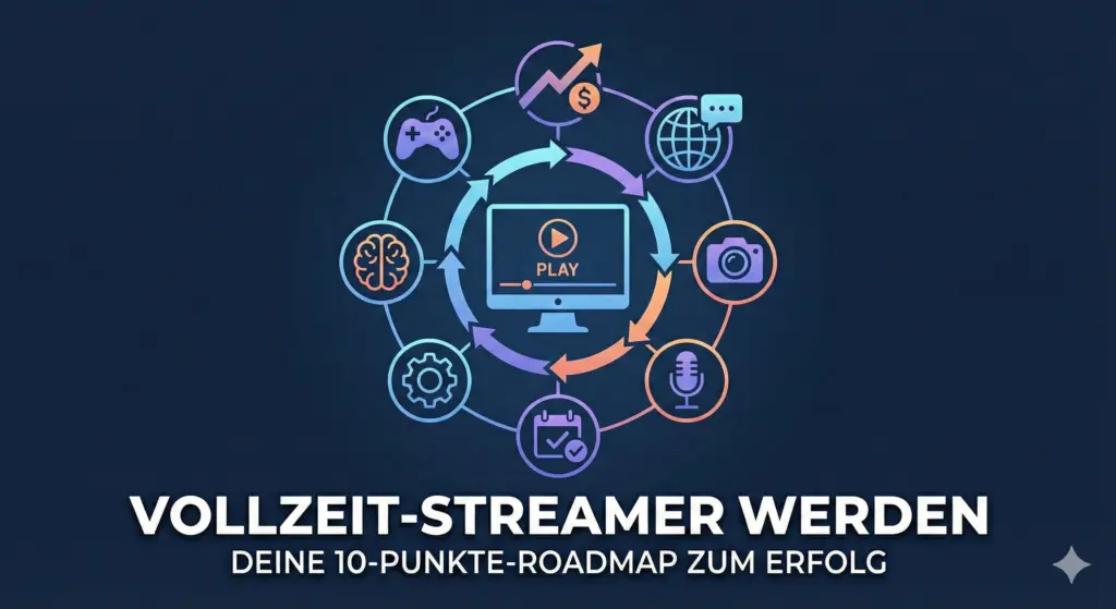 Vollzeit Streamer werden Roadmap
