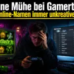 Keine M&uuml;he bei Gamertag: Der Kontrast zwischen kreativen Retro-Nicknames und den modernen, generischen Standard-Namen in heutigen Multiplayer-Lobbys.