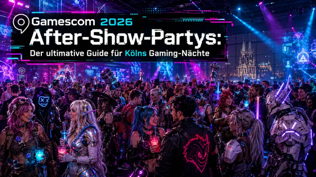 Gamescom 2026 After-Show-Partys: Der ultimative Guide für Kölns Gaming-Nächte 2 (KI-generiertes Bild)