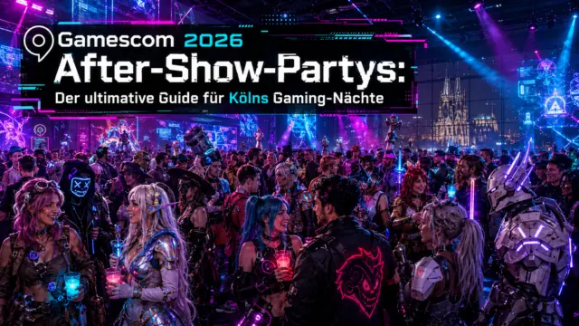 Gamescom After Show Party 2026 (KI-generiertes Bild)